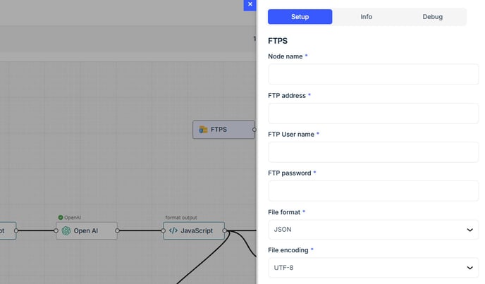 FTP-input