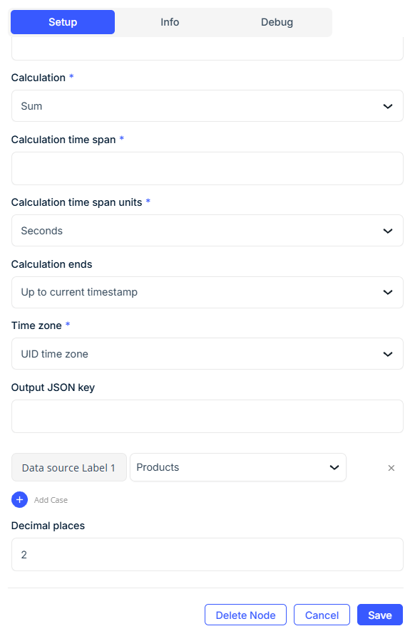 Calculate Value for Label-Matched UIDs Node Configuration Guide