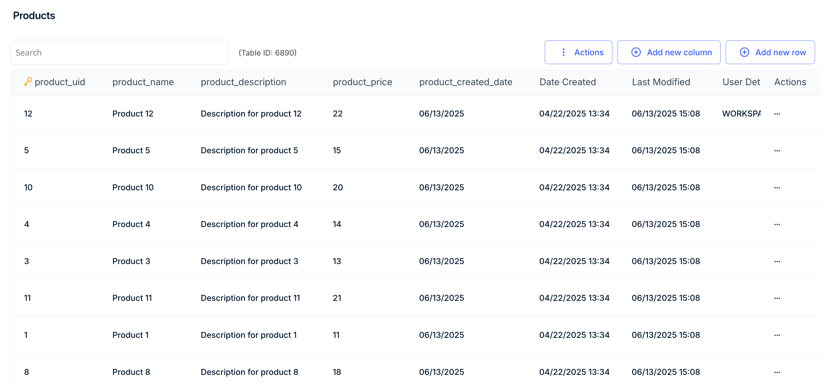 Application Elements: Tables, Workflows, Interfaces, Users