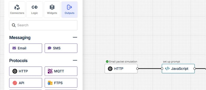 workflow-output-tabs